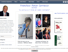 Tablet Screenshot of franciscoponce.com